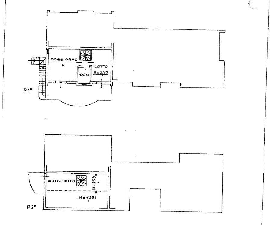 Apartment Cervia - floor plans 1