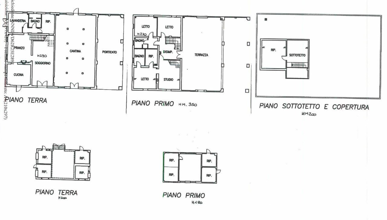 Casa indipendente Castel Guelfo di Bologna - planimetria 1