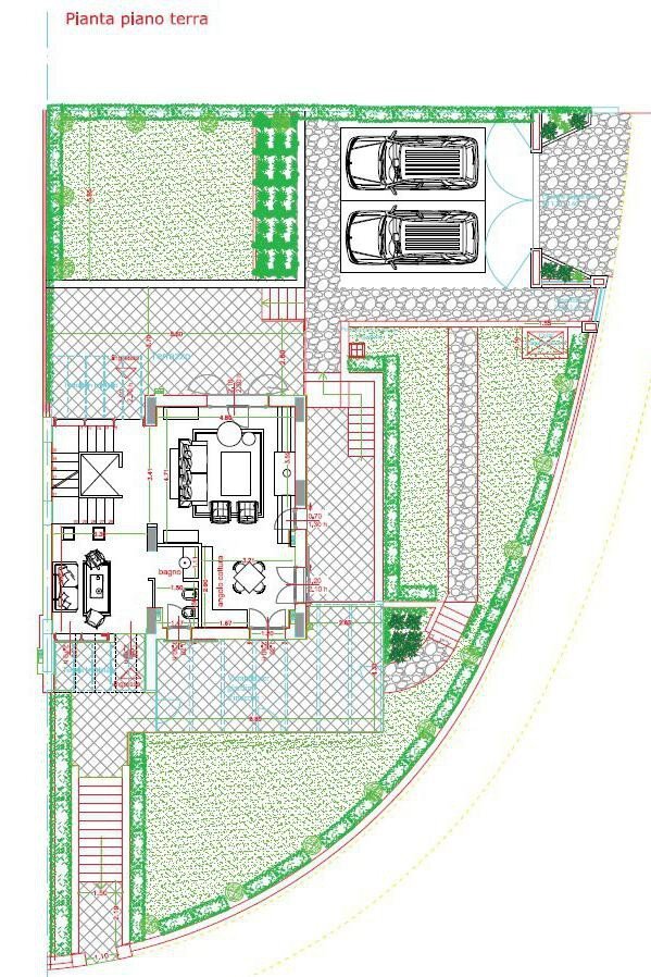 Villa via DEL GELSOMINO 0, Firenze - planimetria 1