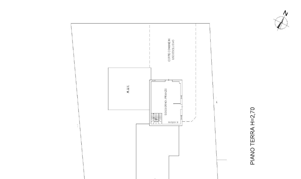 Terraced Villa Cervia - floor plans 1