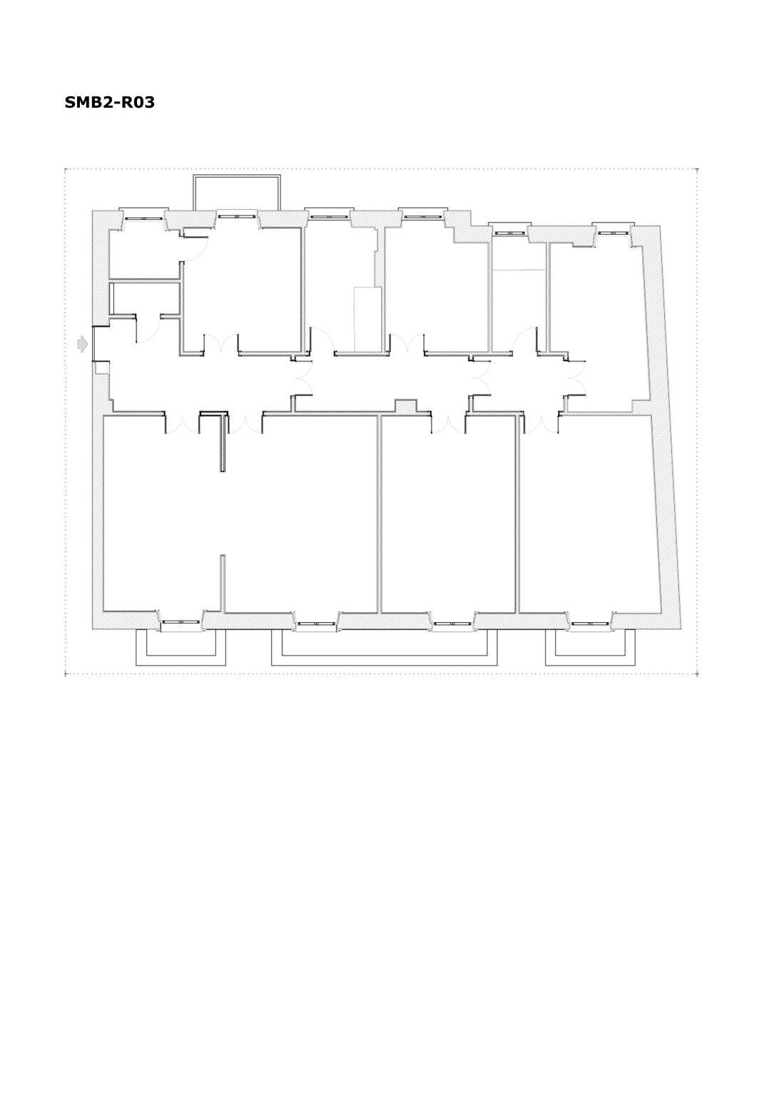Apartment piazza Santa Maria Beltrade, 2, Milano - floor plans 1