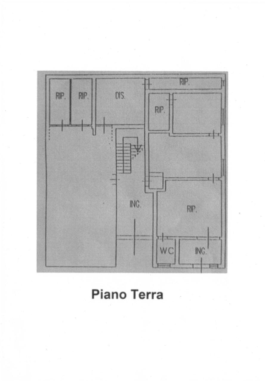 planimetria - Villa Via Poggiole 4, Vernio - planimetria 1