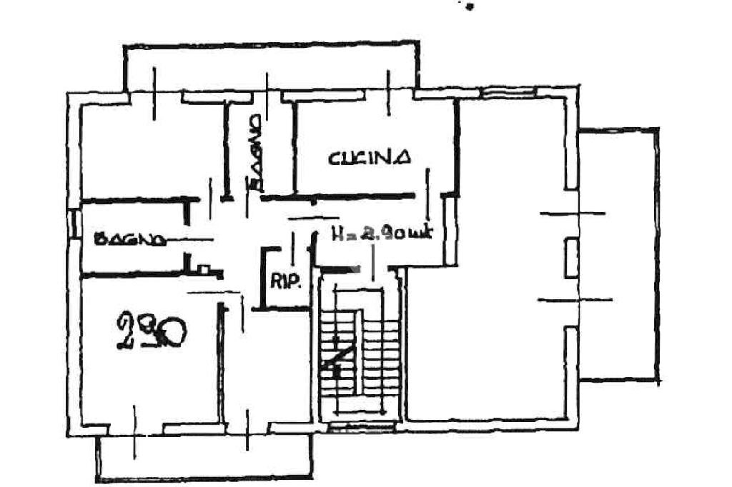 Appartamento Via Roma, Castellamonte - planimetria 1