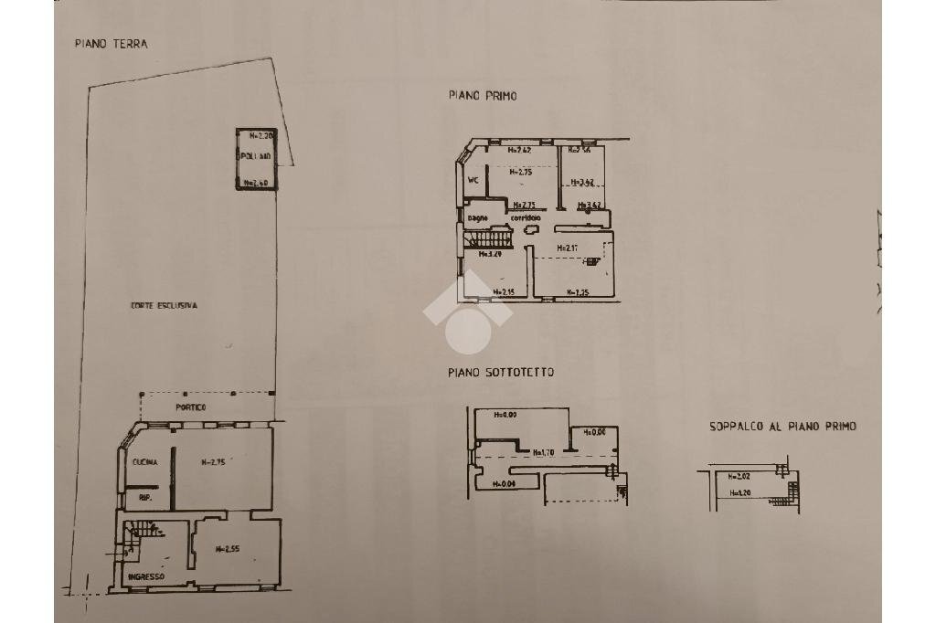 Casa semi indipendente Via Roma, Tavullia - planimetria 1