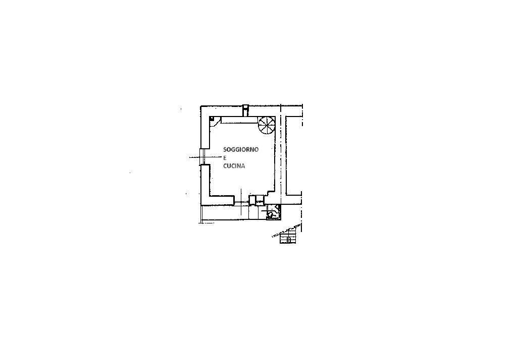 Semi-detached house Via Montebracco, Sanfront - floor plans 1