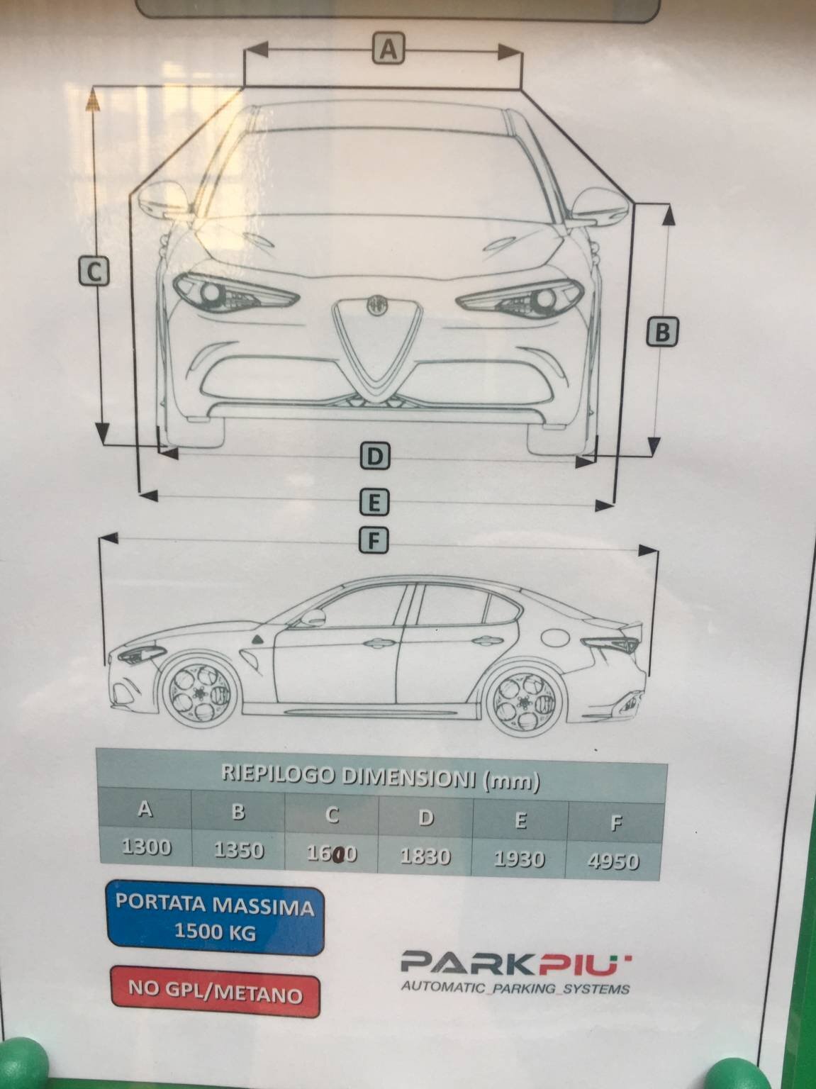 Box via Lodovico Mancini, Milano - planimetria 1