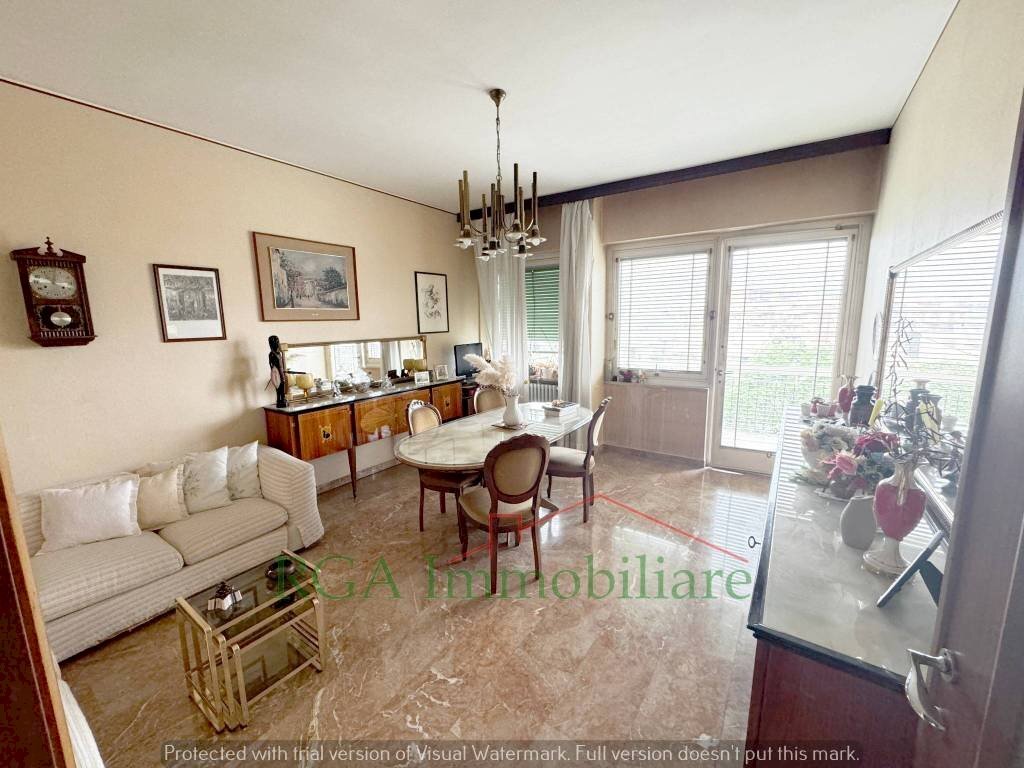 soggiorno - Quadrilocale via Wolfgang Goethe, Bergamo - foto 3