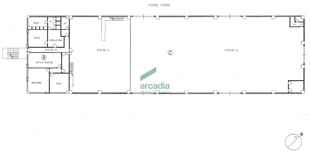 Planimetria.jpg - Locale Commerciale Via delle Petunie 3, Modugno - planimetria 1