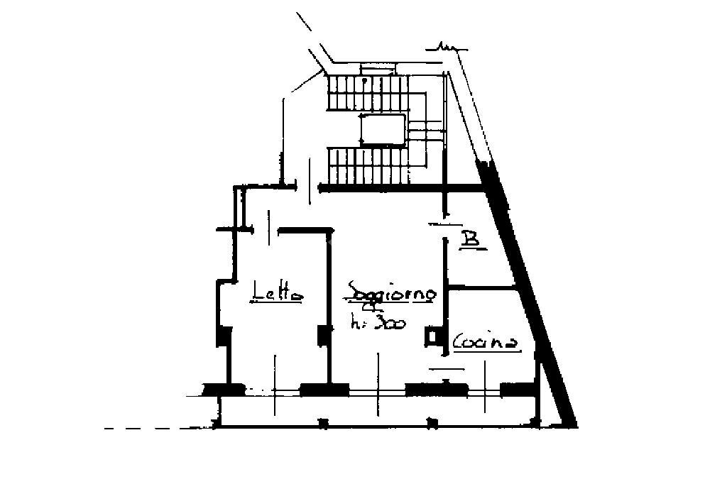 Trilocale Corso Umberto I, Buronzo - planimetria 1