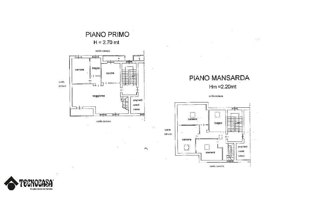Appartamento Strada del Mondino, Castiglione Torinese - planimetria 1