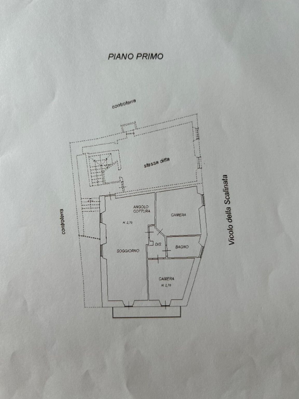 Quadrilocale piazza Santa Maria Maggiore, Mondovì - planimetria 1