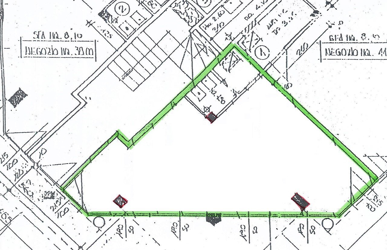 Negozio Occhiobello - planimetria 1