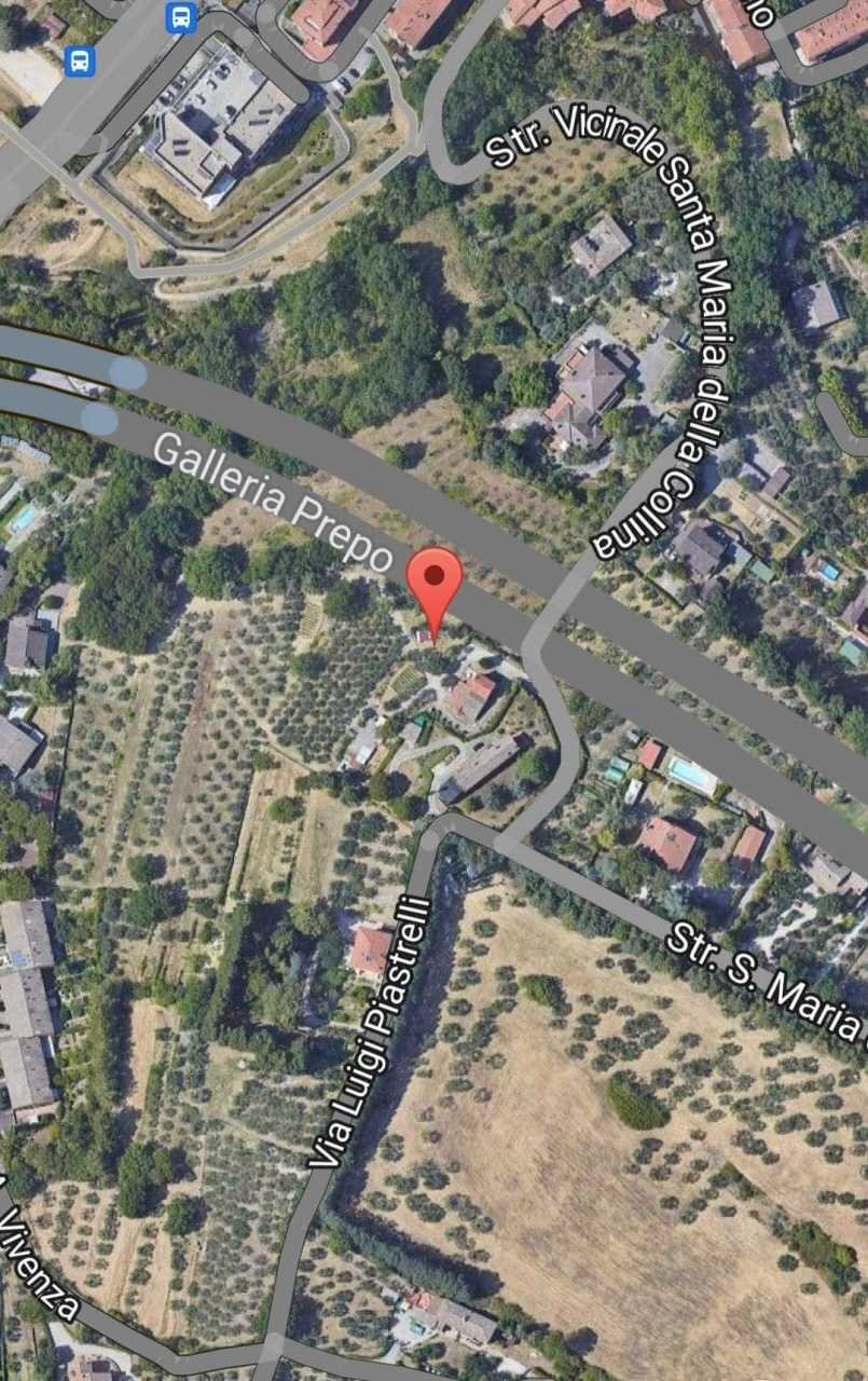 planimetria - Terreno agricolo Strada San Maria della Collina 108, Perugia - planimetria 1