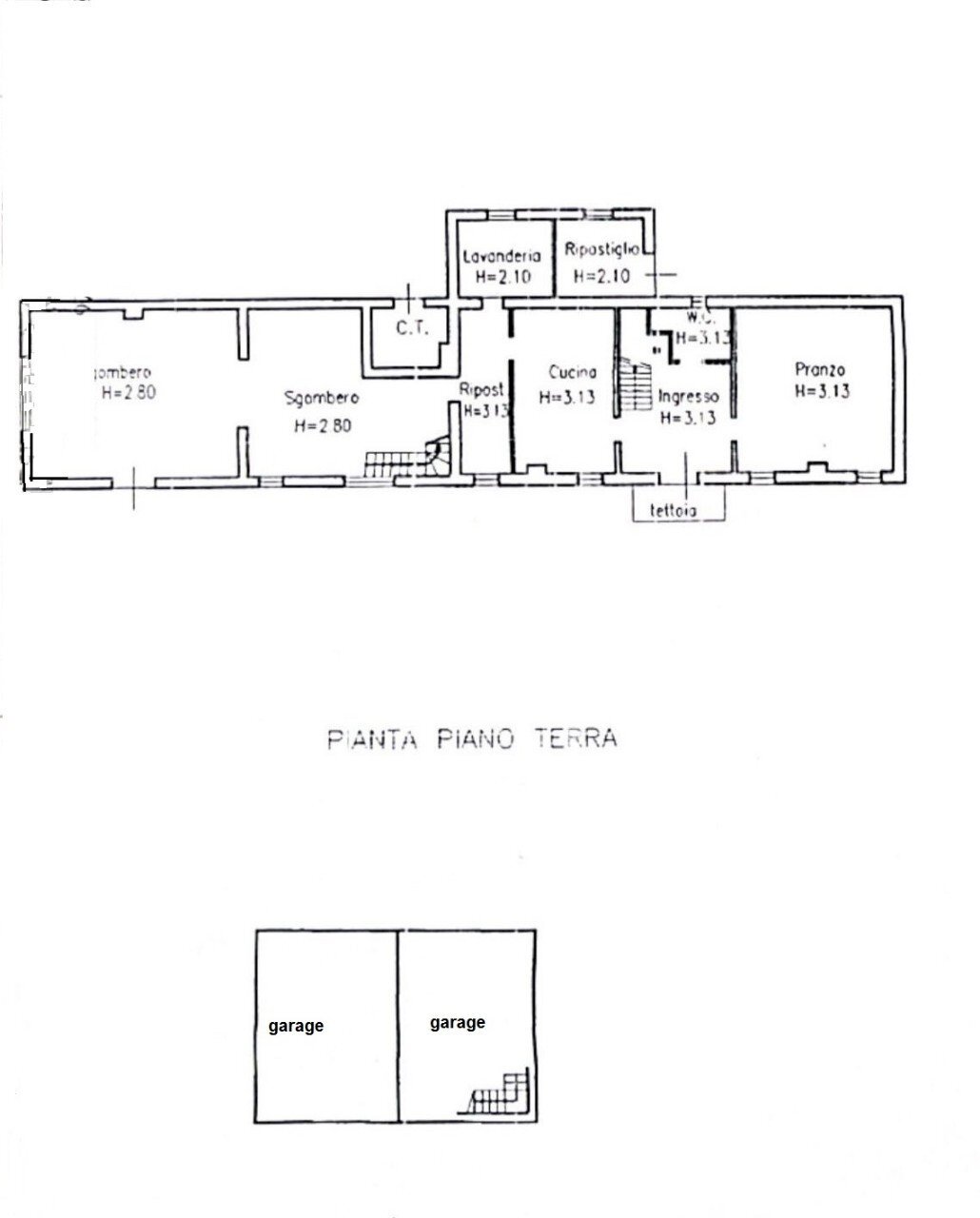 Villa Unifamiliare Sant'Agata sul Santerno - planimetria 1
