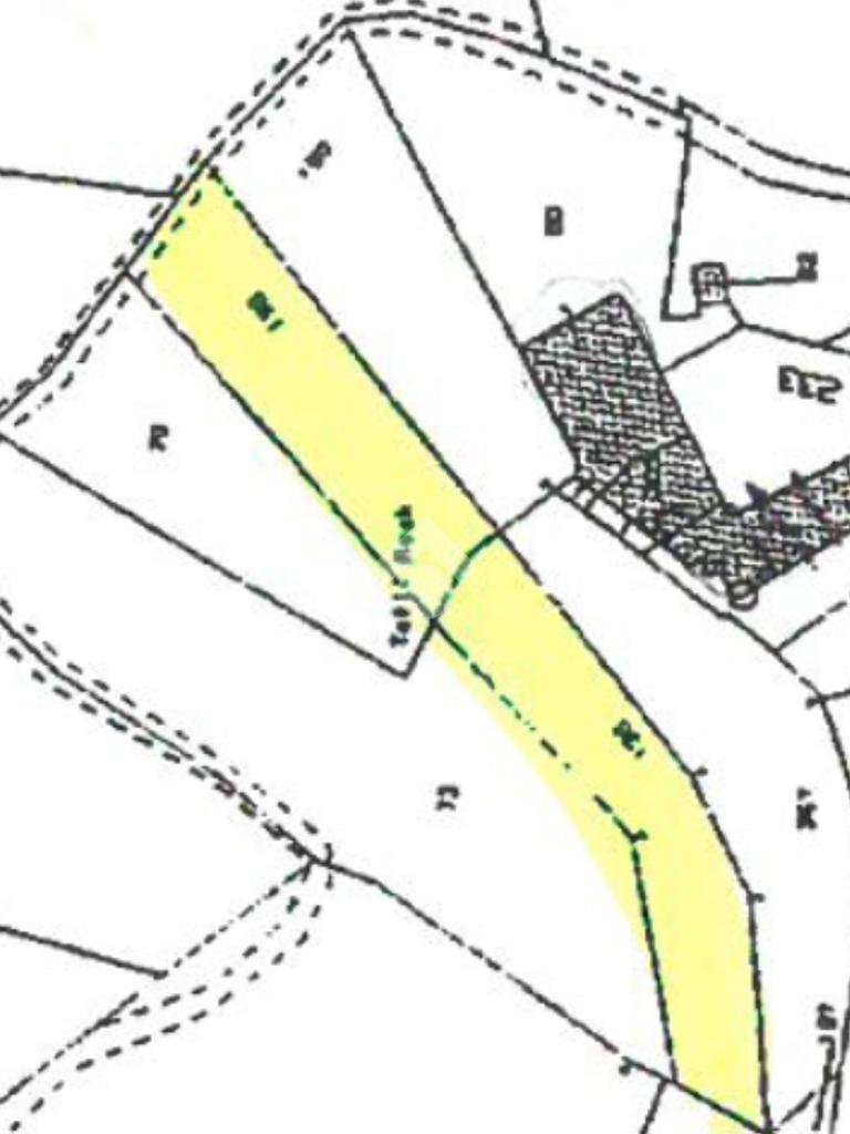 Terreno agricolo Via Tetti Rocco, Pino Torinese - planimetria 1