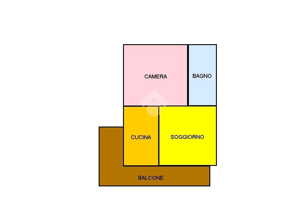 Bilocale Via Brunelleschi, Cesenatico - planimetria 1