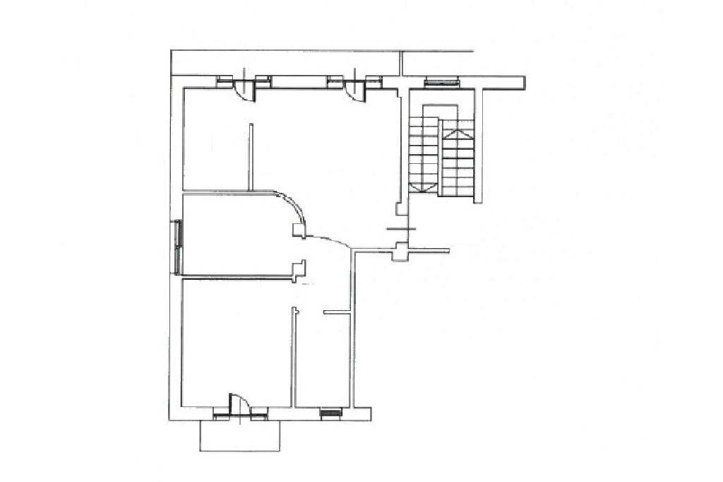 Trilocale Via Wuillermin, Alba - planimetria 1