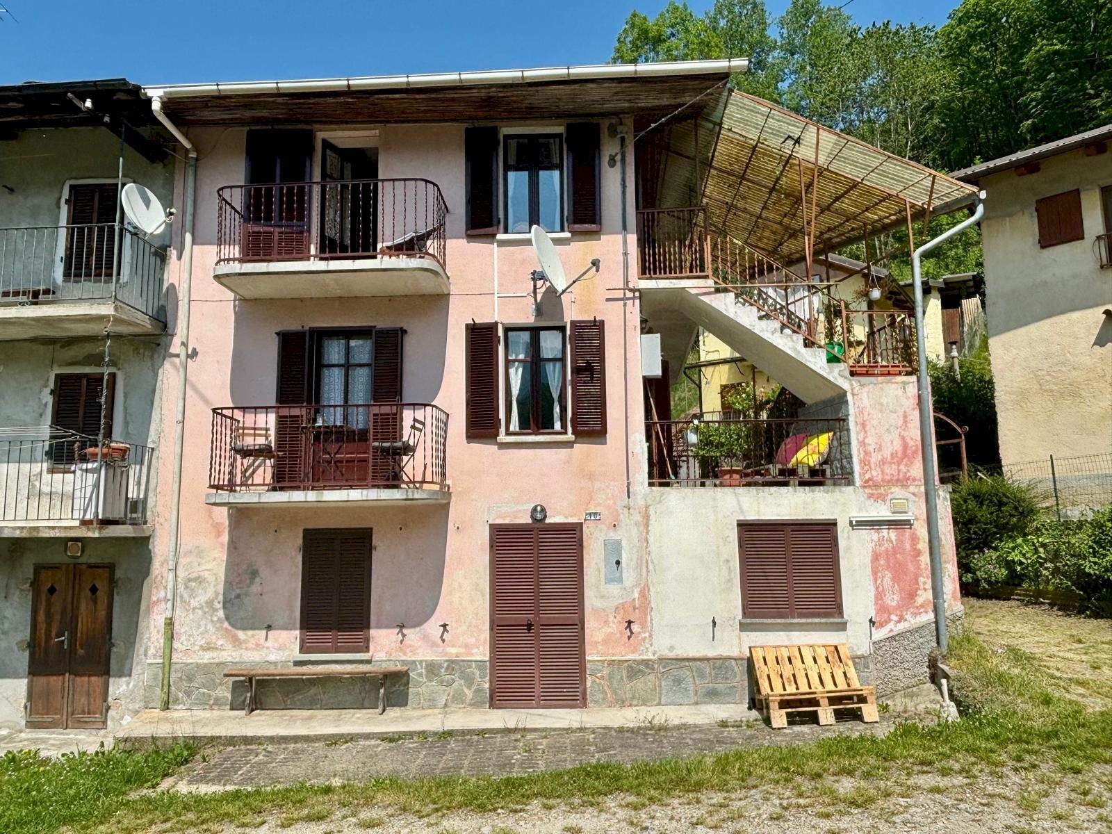Semi-detached house borgata Giulberso, 10, Perrero - photo 1