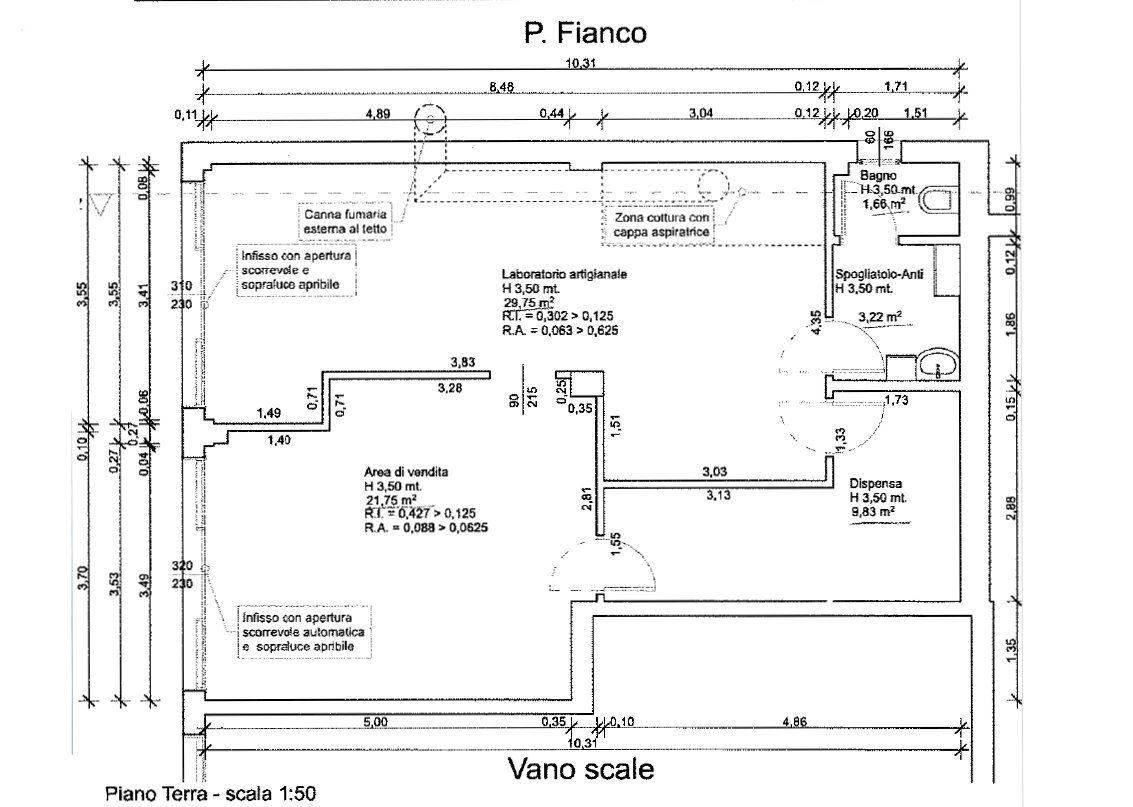 Shop Ravenna - floor plans 1