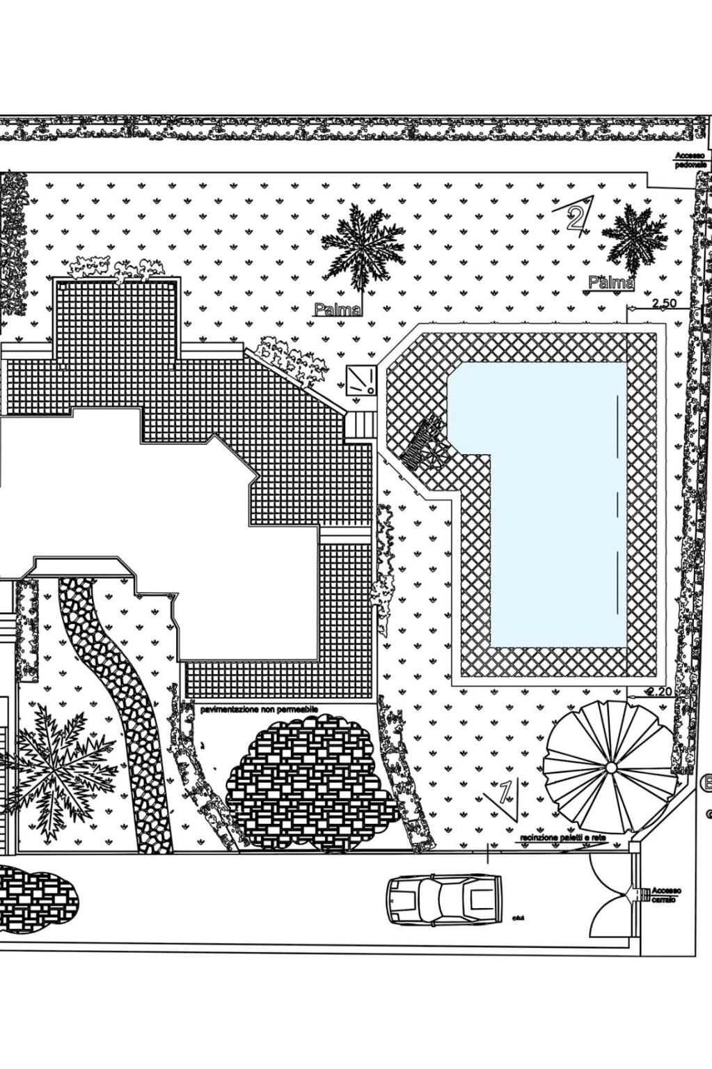 Villa via 4 Novembre, Montignoso - planimetria 1