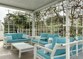 Salotto esterno con bioclimatica - Villa via 4 Novembre, Montignoso - foto 7