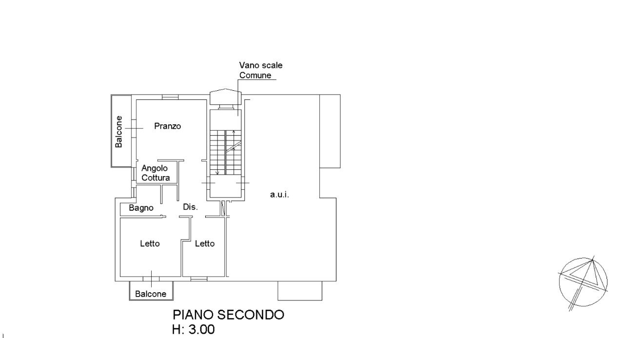 Appartamento Cervia - planimetria 1