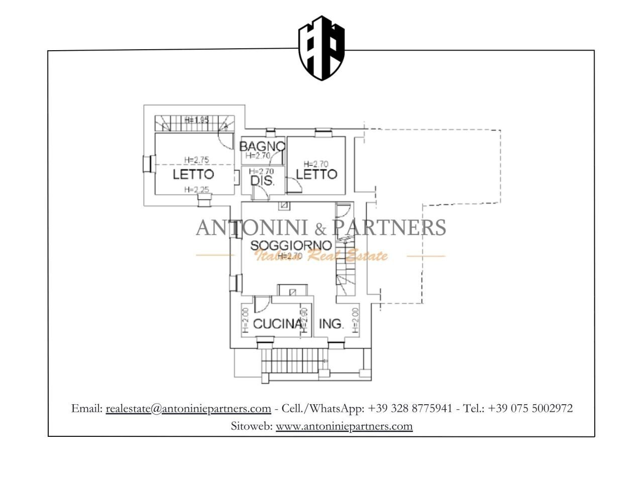 Planimetria Casale Le Bacche.jpg - Casale Strada Provinciale 37, Avigliano Umbro - floor plans 1