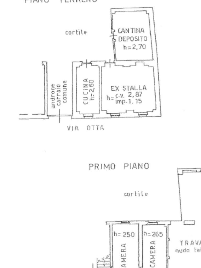Independent house Via Don Otta, San Benigno Canavese - floor plans 1