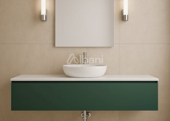 LE1006 RENDER BAGNO LATO LAVABO - Trilocale Via vecchia 1, Lerici - foto 24