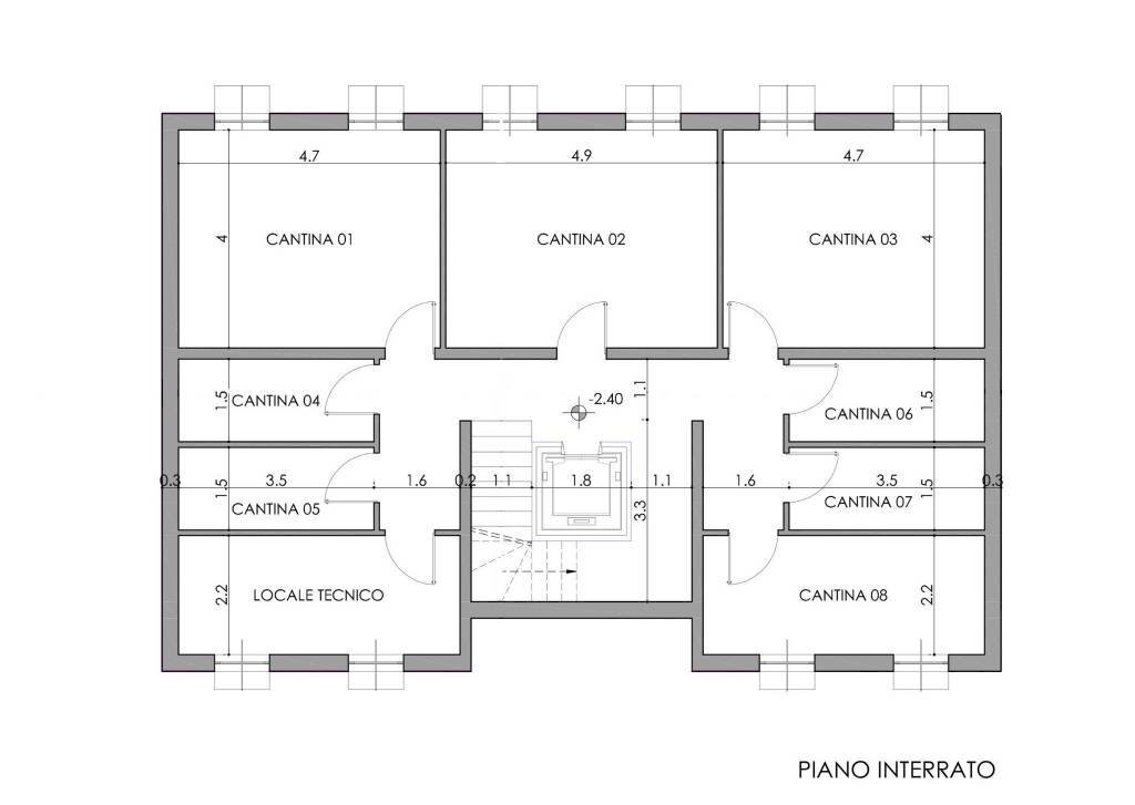 piano interrato - Building land via Don Giovanni Bosco, 57, Vallecrosia - photo 2