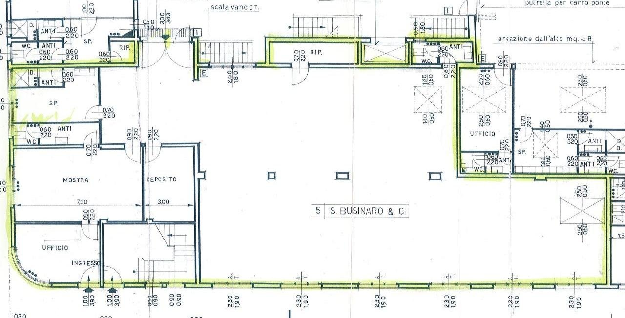Warehouse Bologna - floor plans 1