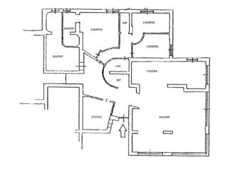 Planimetria - Casa indipendente Via Venezia, Pontedera - foto 23