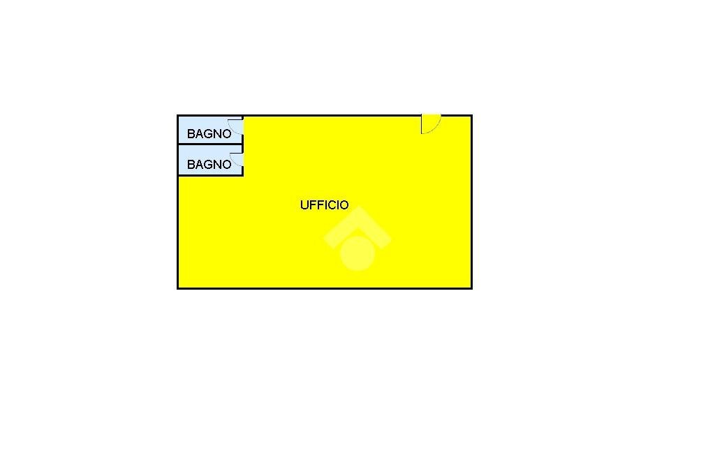 Ufficio Via Boiardo, Bagnolo in Piano - planimetria 1
