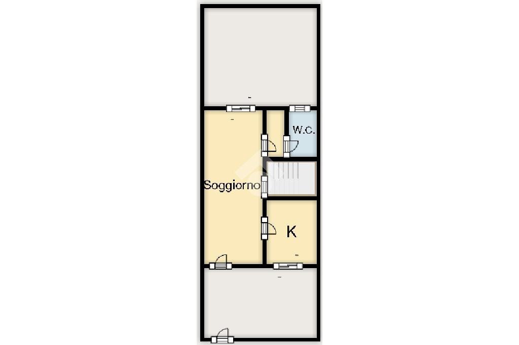 Terraced Villa Via Podgora, Legnano - floor plans 1