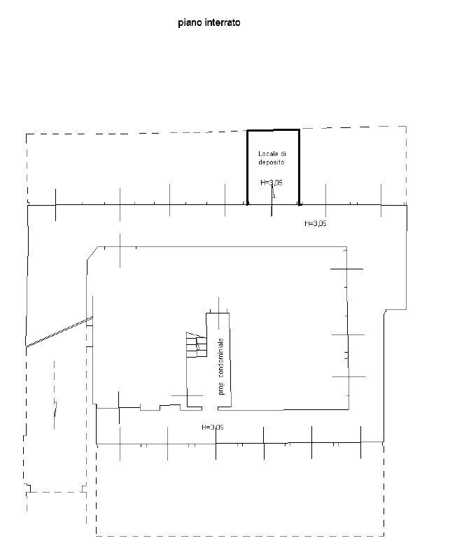 planimetria.jpg - Magazzino Via di San Gervasio, Firenze - planimetria 1