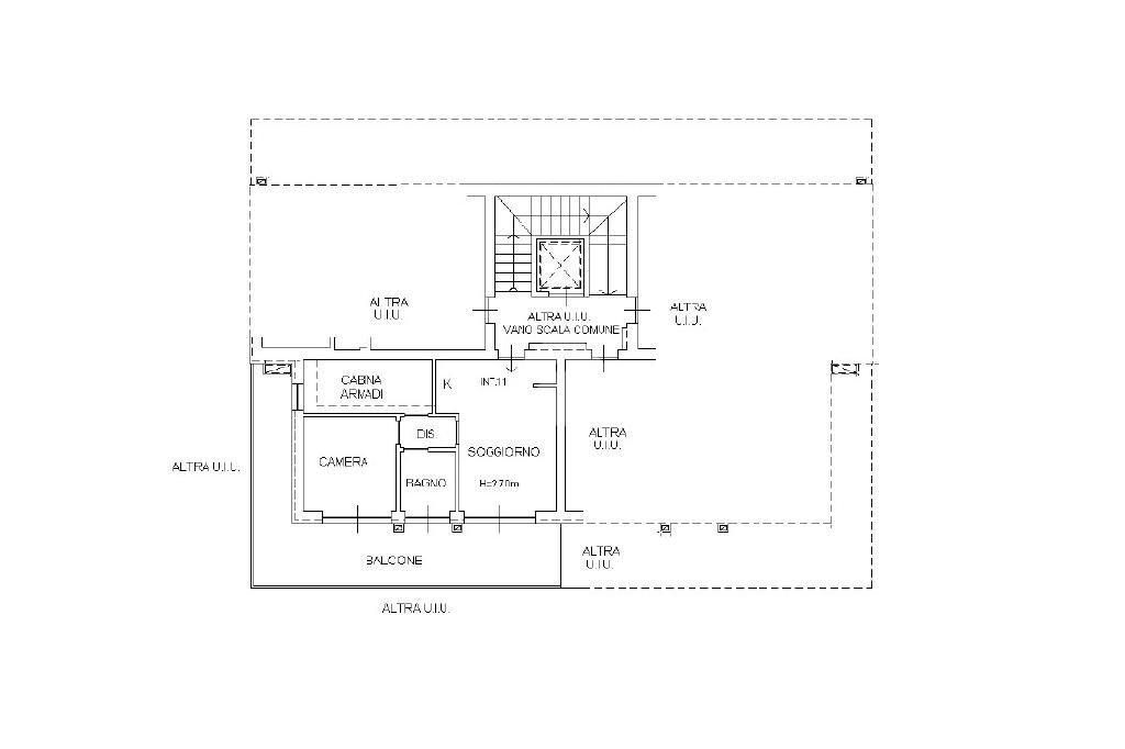 Three-room apartment Via per Pineland, Borghetto Santo Spirito - floor plans 1