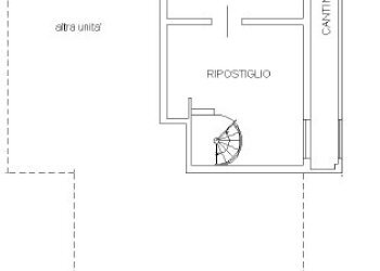 piano interrato via alfieri.png - Appartamento via alfieri 346, Granze - foto 4