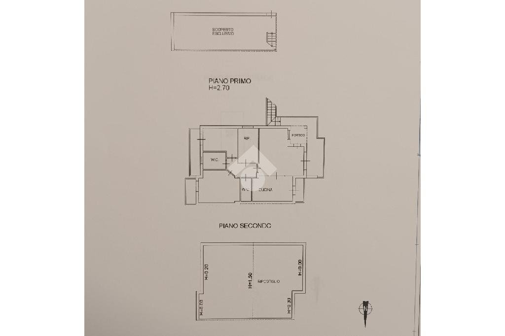 Four-room apartment Via roma, Tavullia - floor plans 1