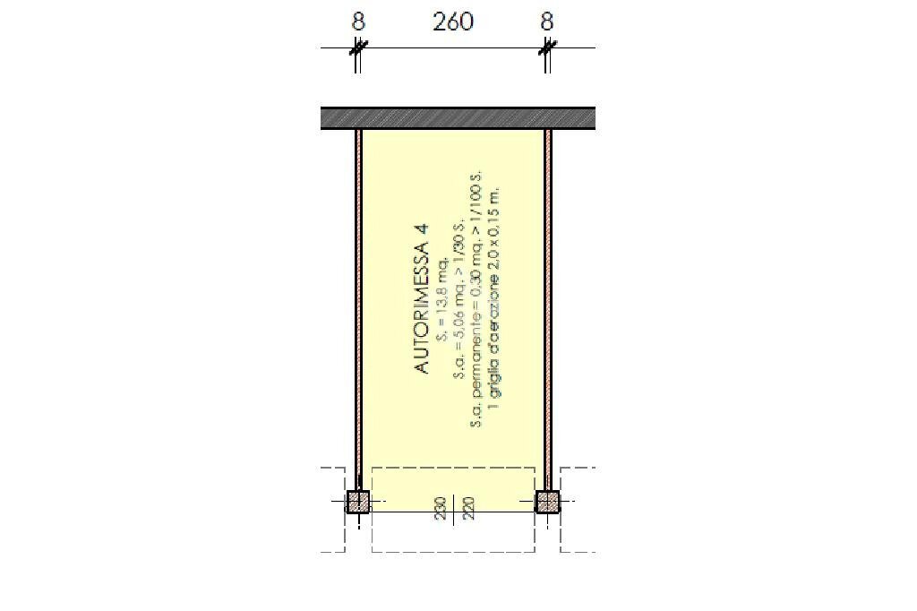 Box Via Adeodato Malatesta, Spilamberto - planimetria 1