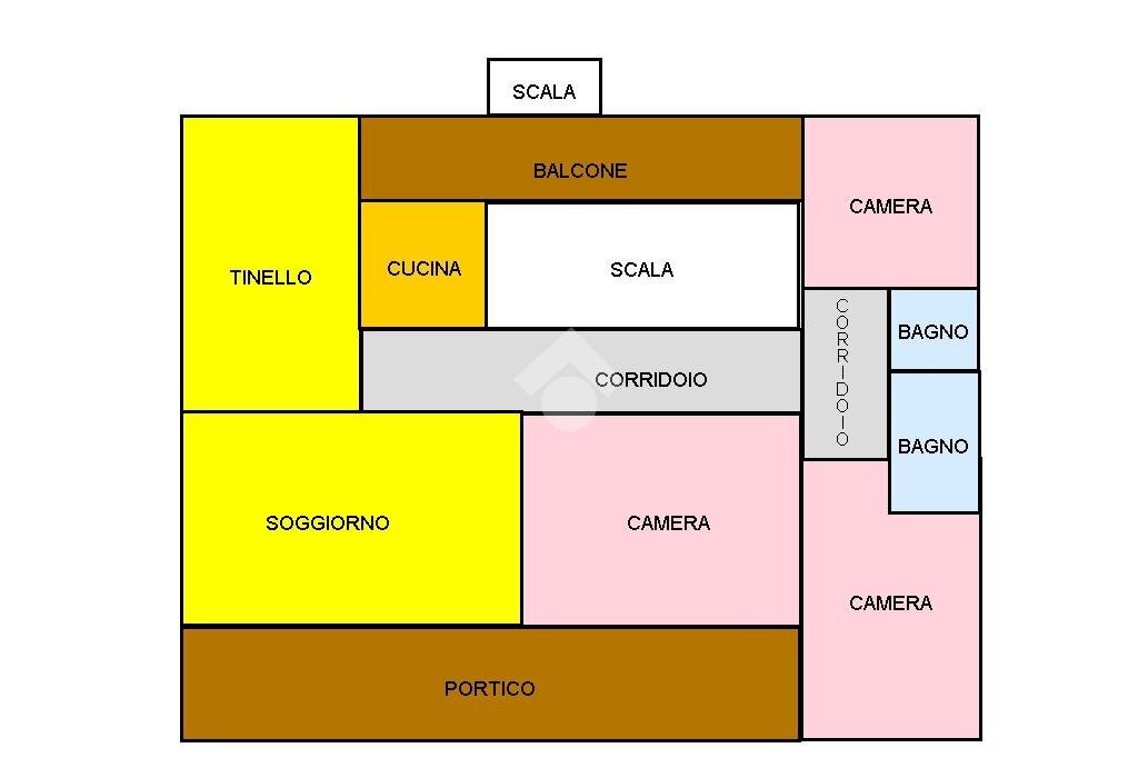 Villa Via delle ginestre, Varano de' Melegari - planimetria 1