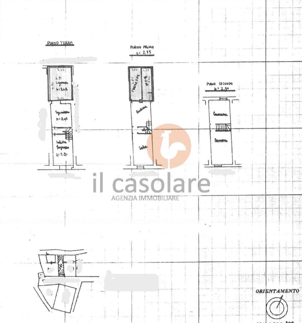 Casa indipendente Orciano, Terre Roveresche - planimetria 1