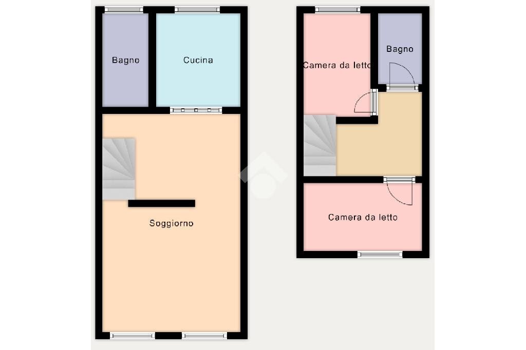 Quadrilocale Via Mazzini, Sarzana - planimetria 1