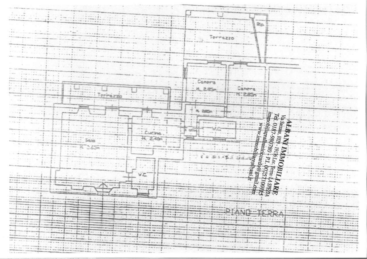 AR463_arcola_semindipendente_con_terrazza - Appartamento Via Valentini I° Traversa, Arcola - planimetria 1