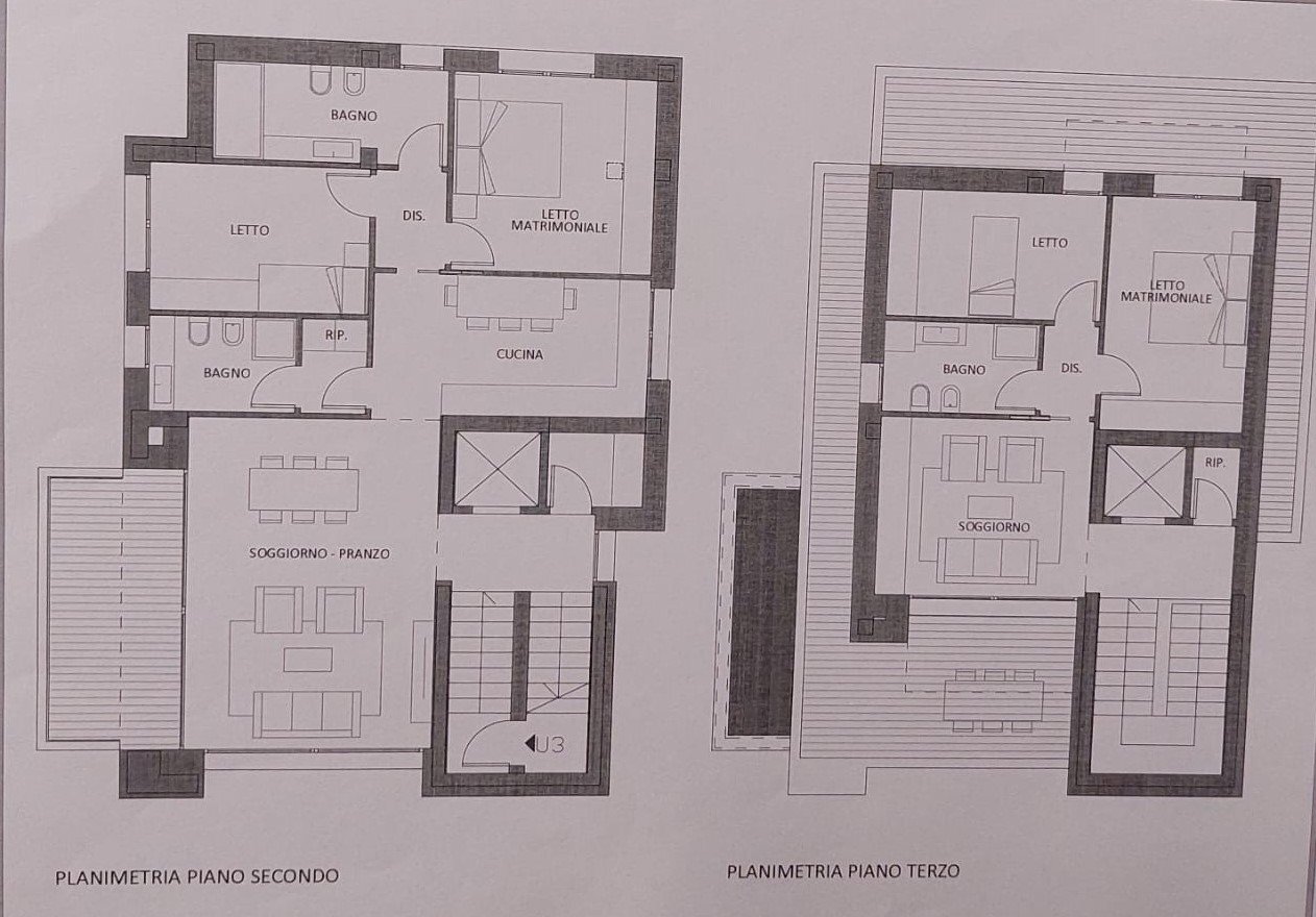 Attic Modena - floor plans 1