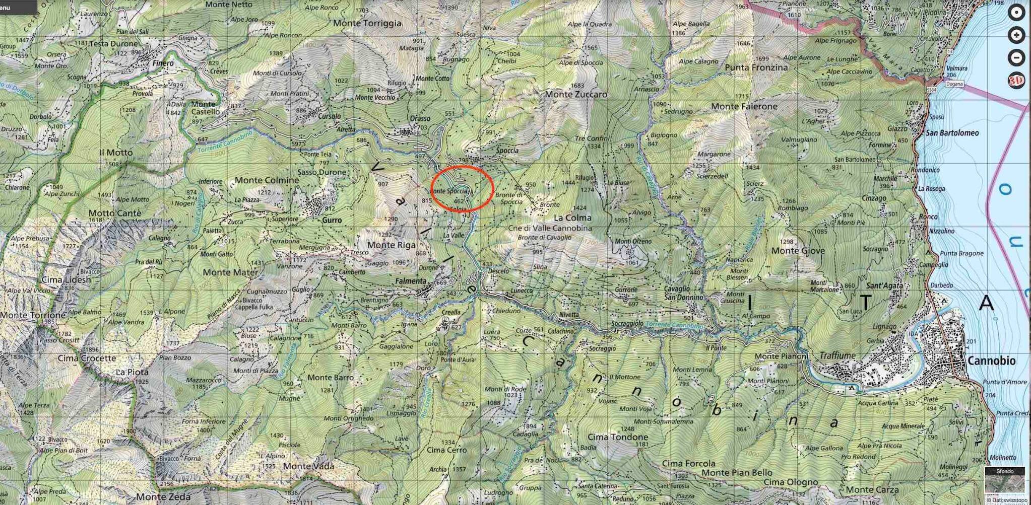 Independent house Frazione Ponte Spoccia, 7, Valle Cannobina - floor plans 1