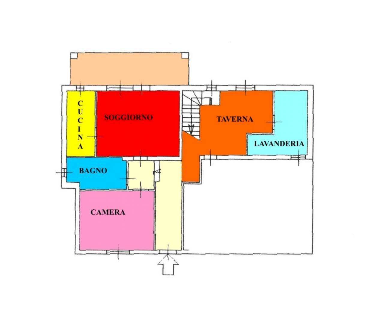 513 pt - Villa via Antonio Stradivari, Spino d'Adda - floor plans 1
