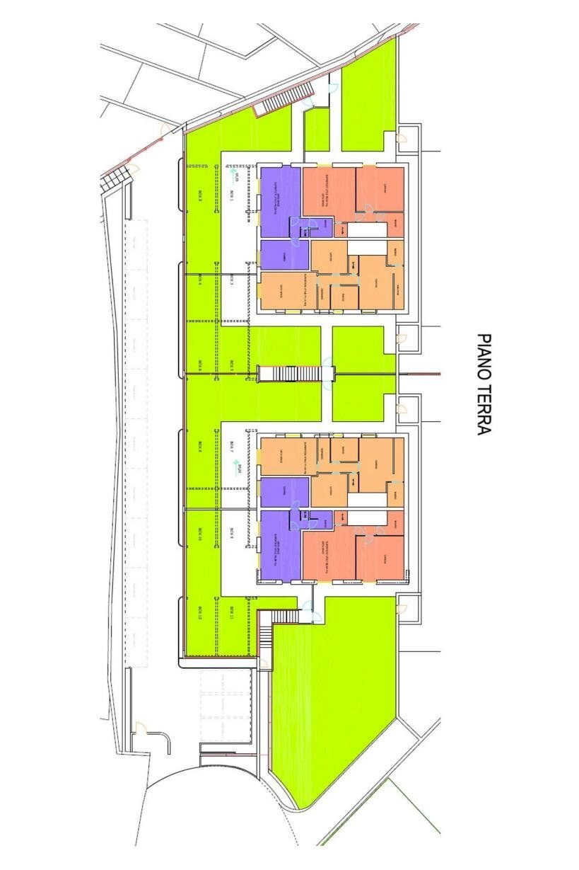 Building land via Cesare Battisti, Imperia - floor plans 1