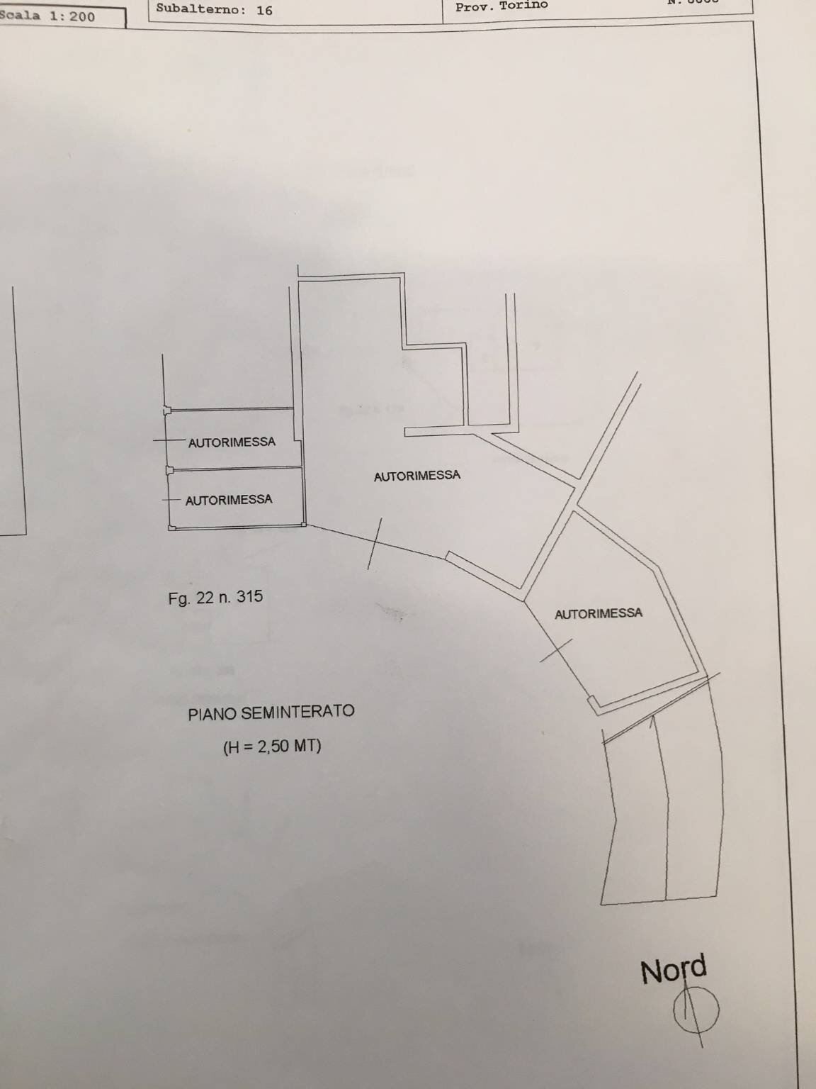 Stabile - Palazzo corso Massimo d'Azeglio, 67, Ivrea - planimetria 1