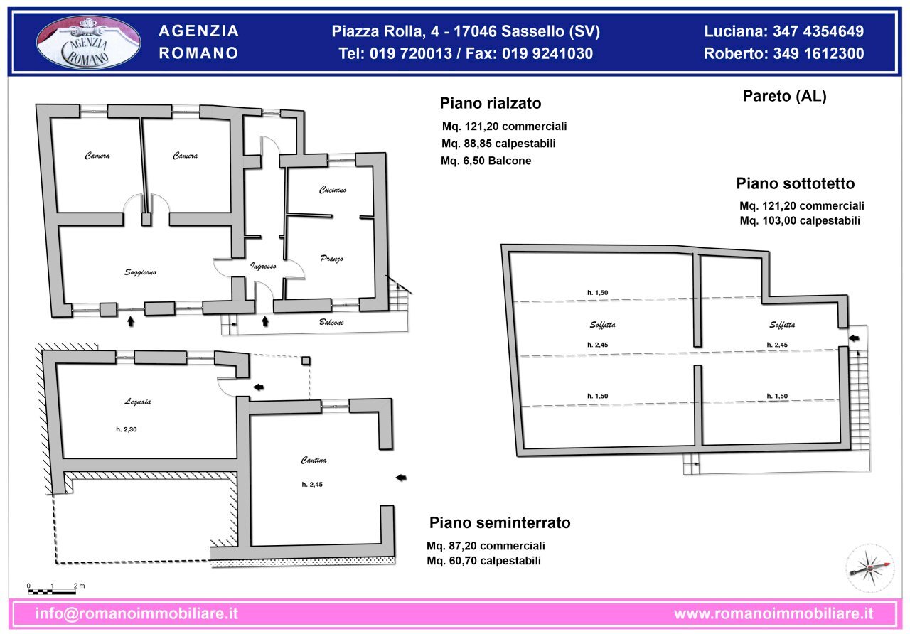 rif  --- Plan 2.jpg - Casa indipendente Località Garbarini 17, Pareto - planimetria 1