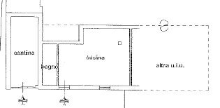 Monolocale - Apartment in Villa via Sapergo, Bordighera - floor plans 1